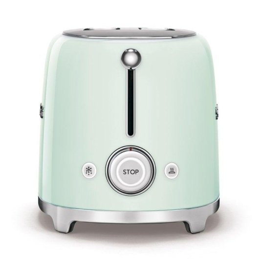 Vintage broodrooster Smeg TSF01PGEU 2 sleuven 950 W 6 bruiningsstanden Groen