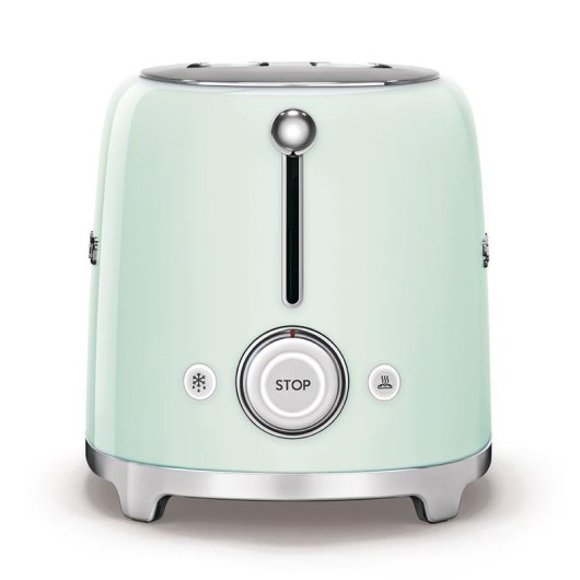 Vintage broodrooster Smeg TSF01PGEU 2 sleuven 950 W 6 bruiningsstanden Groen