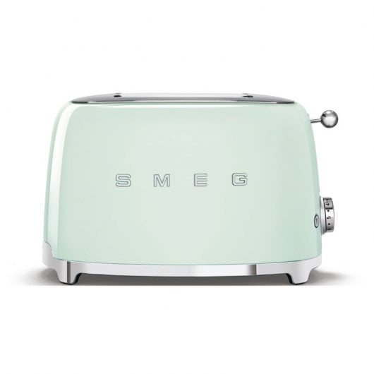 Smeg TSF01PGEU Tostadora 2 Rebanadas 950W Verde