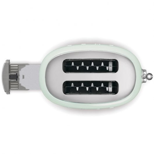Smeg TSF01PGEU Tostadora 2 Rebanadas 950W Verde