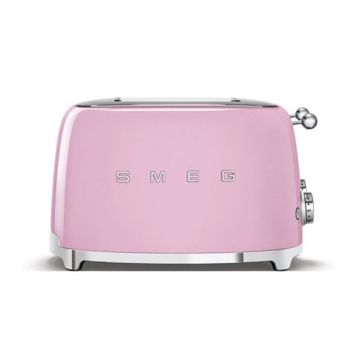 Smeg TSF03PKEU Tostador 4 Rebanadas 2000W Rosa