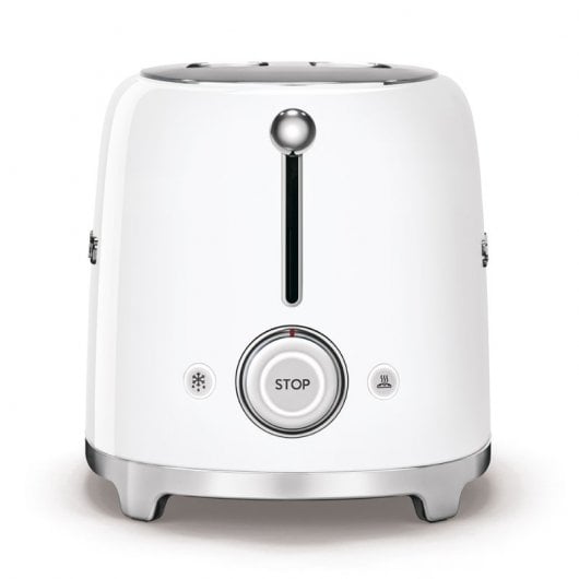 Smeg Tostapane 50's Style - Bianco LUCIDO 2x2 - TSF01WHEU