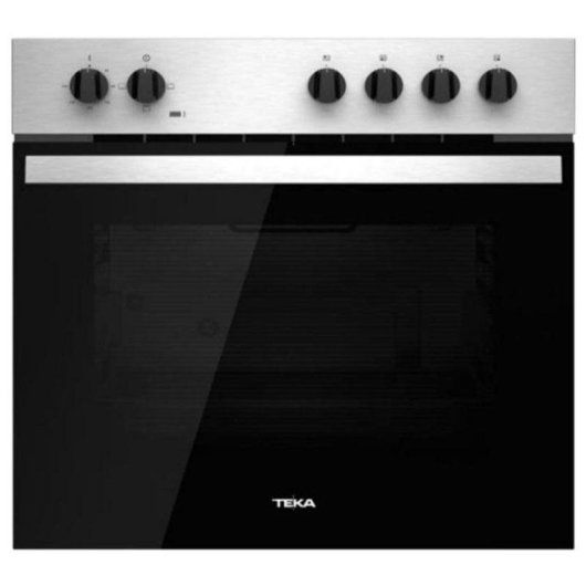 Horno Convencional Teka HBE 435 ME 72L 60cm Limpieza Manual A Grill Acero Inoxidable Negro