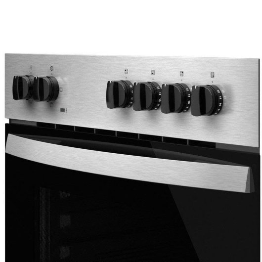 Horno Convencional Teka HBE 435 ME 72L 60cm Limpieza Manual A Grill Acero Inoxidable Negro