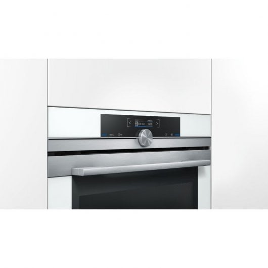 Siemens iQ700 HB673GBW1F Horno Multifunción 71L A+ Blanco