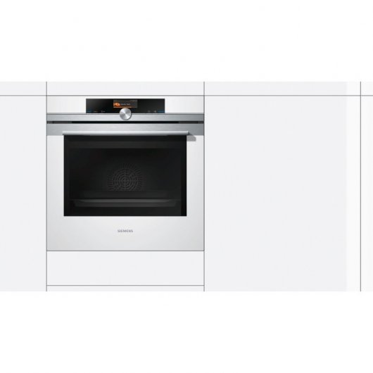 Siemens iQ700 HB676G0W1 Horno Multifunción 71L A+ Blanco