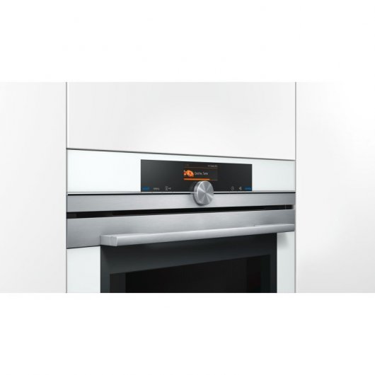 Siemens iQ700 HM676G0W1 Horno Multifunción con Microondas 67L Blanco