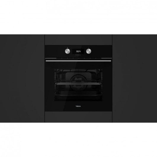 Horno elétrico Teka HLB 8400 70L Preto com Hydroclean e SurroundTemp