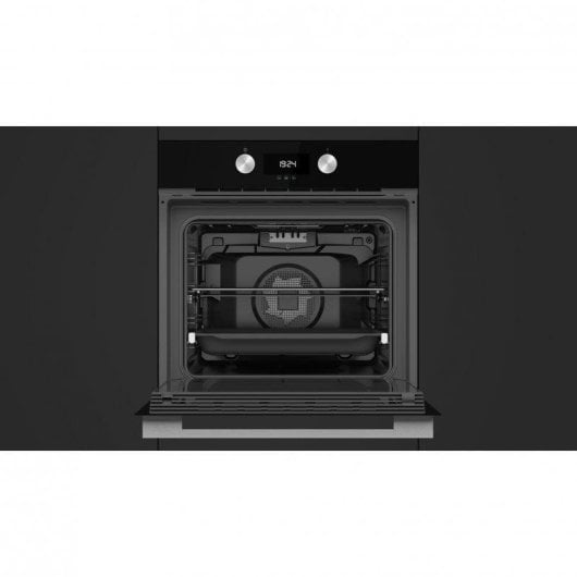 Horno elétrico Teka HLB 8400 70L Preto com Hydroclean e SurroundTemp