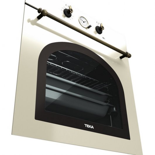 Teka HRB 6300 VN Country Style Horno Multifunción 71L Vainilla/Latón