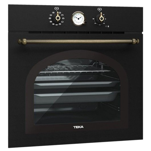 Forno Multifunções Teka HRB 6300 AT Hydroclean PRO 70L 60cm Preto Antracite/Latão