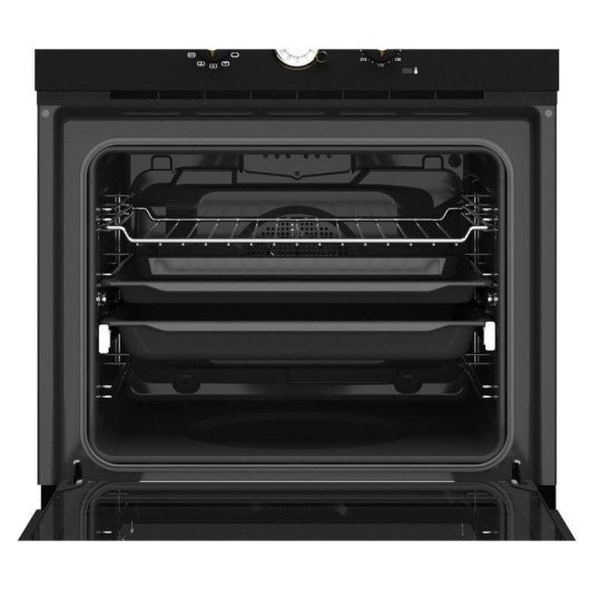 Forno Multifunções Teka HRB 6300 AT Hydroclean PRO 70L 60cm Preto Antracite/Latão