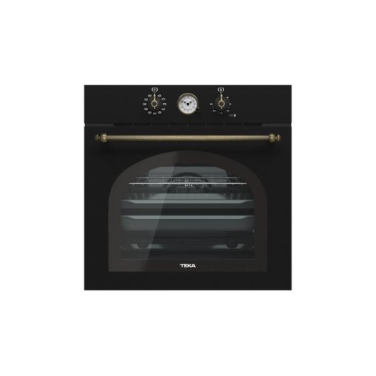 Forno Multifunções Teka HRB 6300 AT Hydroclean PRO 70L 60cm Preto Antracite/Latão