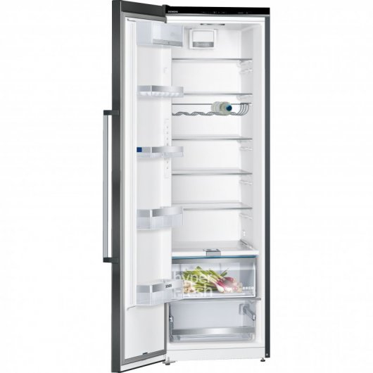 Siemens iQ300 KS36VAX3P Frigorífico Una Puerta A++ Acero Inoxidable Negro
