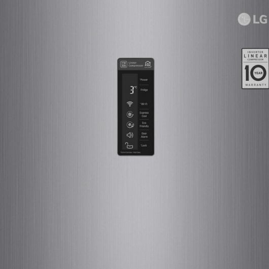 LG GL5241PZJZ1Frigorífico Una Puerta F Acero Inoxidable