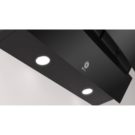Balay 3BC585GN Campana Decorativa Diseño Inclinado 80cm Cristal Negro