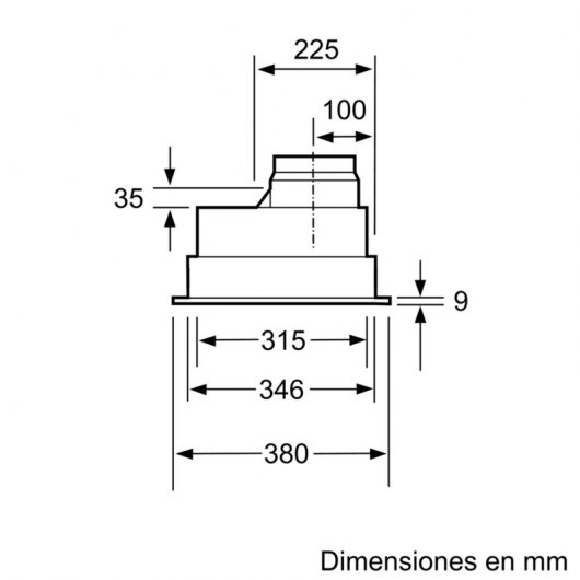 Bosch Serie 4 DHL755BL Módulo de Integración 75cm C Plateado