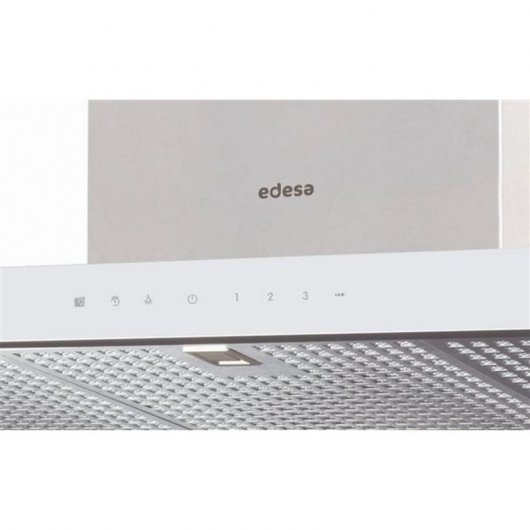 Edesa ECB-9831 XGWH Campana Decorativa 90cm Inox/Blanco