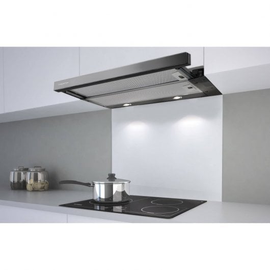 Mepamsa Superline Glass 60 Campana Telescópica 60cm D Negra