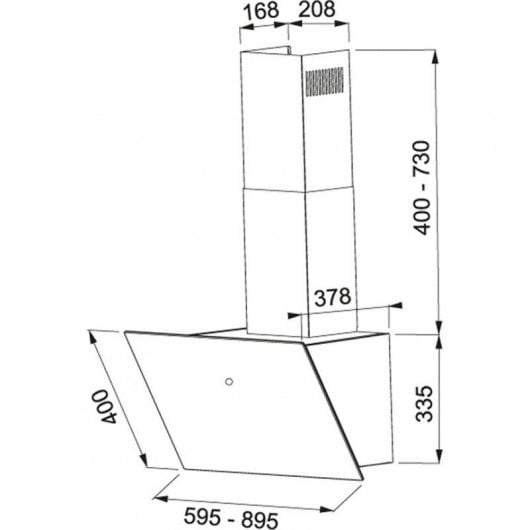 Mepamsa Cuadro 90 Campana Decorativa 90cm A Blanca