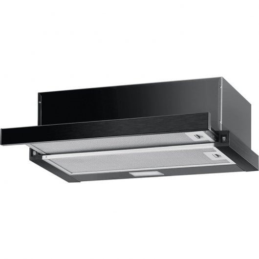 Mepamsa Slimline 60 Campana Telescópica 60cm Negra