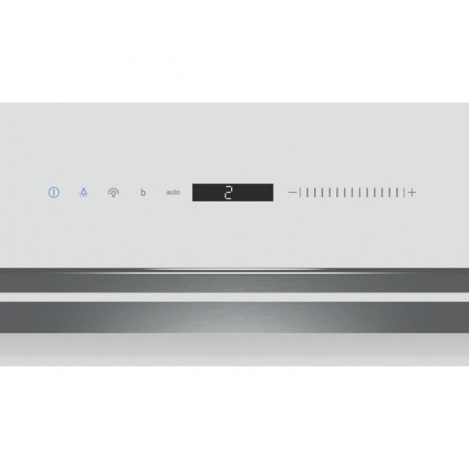 Siemens iQ700 LC97FVW20 Campana Decorativa de Pared 90cm B Cristal Blanco