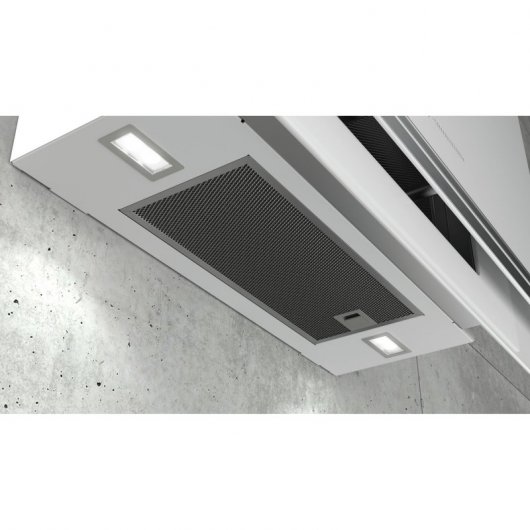 Siemens iQ700 LC97FVW20 Campana Decorativa de Pared 90cm B Cristal Blanco