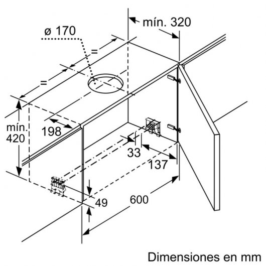 Siemens iQ700 LI69SA683 Campana Telescópica 60cm Acero Inoxidable