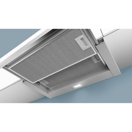 Siemens iQ100 LI64MB520 Campana Telescópica 60cm Plata Metalizado