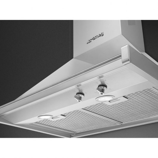 Campana extractora Smeg KD70XE Canalisation 70cm inox LED intensif