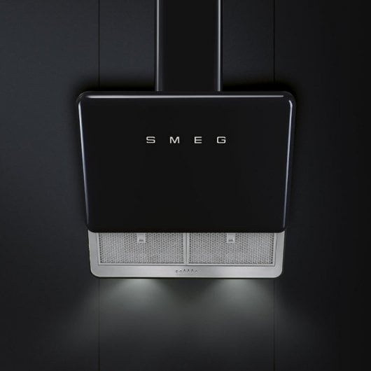 Smeg KFAB75BL Campana Decorativa 75cm Negra