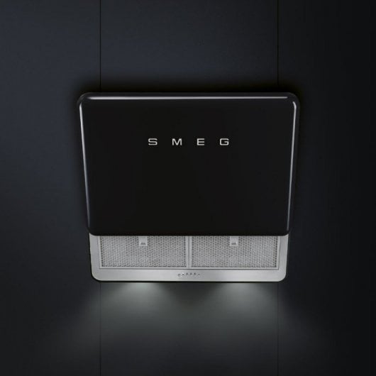 Smeg KFAB75BL Campana Decorativa 75cm Negra