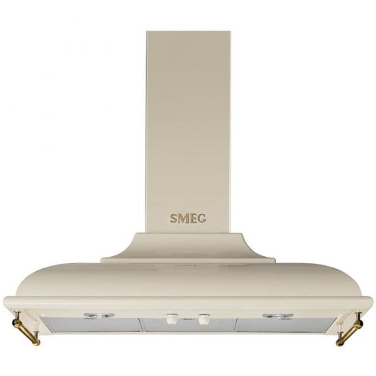 Smeg Cortina KC19POE Campana Decorativa 90cm Crema