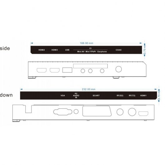 Nevir NVR-7707-39RD2S-N 39" LED HD