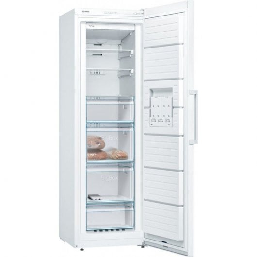 Bosch Serie 4 GSN36VW3P Congelador Vertical No Frost 242L A++ Blanco