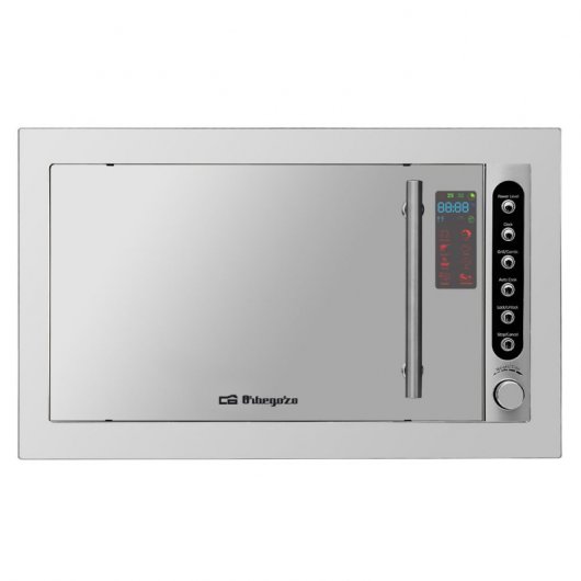 Orbegozo MIG 2324 Microondas Integrable con Grill 23L 900W Inox