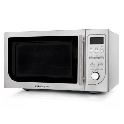 Mikrowelle Orbegozo MIG 2525 25L 900W Grill Edelstahl 8 Stufen 9 Automatikprogramme