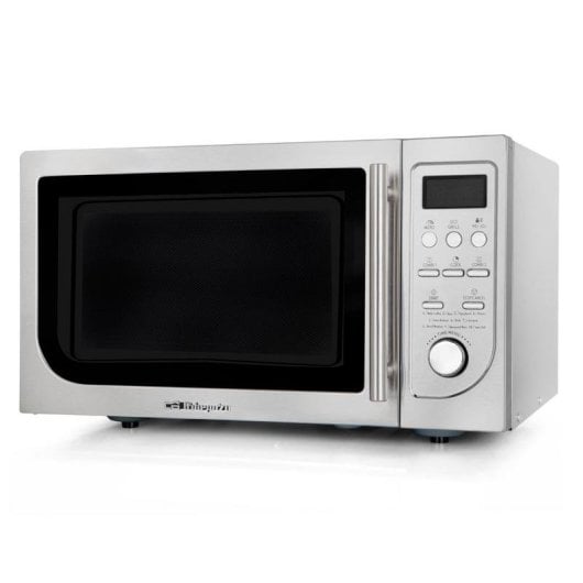 Mikrowelle Orbegozo MIG 2525 25L 900W Grill Edelstahl 8 Stufen 9 Automatikprogramme