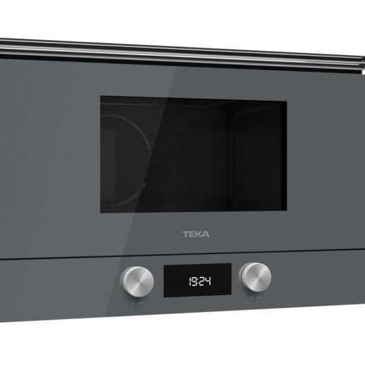 Teka ML 8220 BIS Microondas Integrable con Grill 22L 850W Cristal Gris
