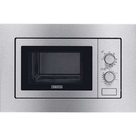 Zanussi ZSG20100XA Microondas con Grill Integrable 20L 800W Acero Inoxidable