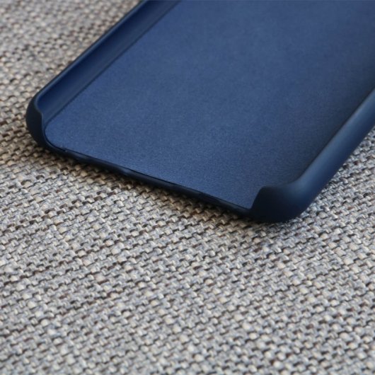 Avizar Funda de Silicona Semirrígida Mate Suave Azul para Samsung Galaxy S10e