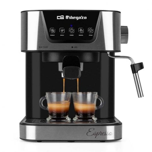 Orbegozo EX 6000 Cafetera Espresso 20 Bares Inox