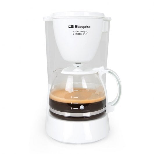 Orbegozo CG 4050 B Caffettiera a goccia 12 tazze 800W Bianca