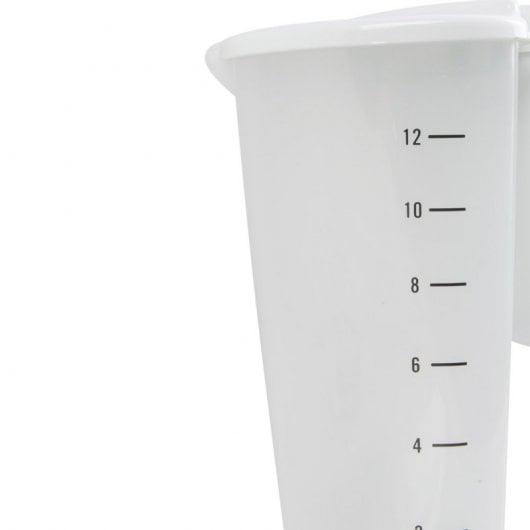 Orbegozo CG 4050 B Caffettiera a goccia 12 tazze 800W Bianca