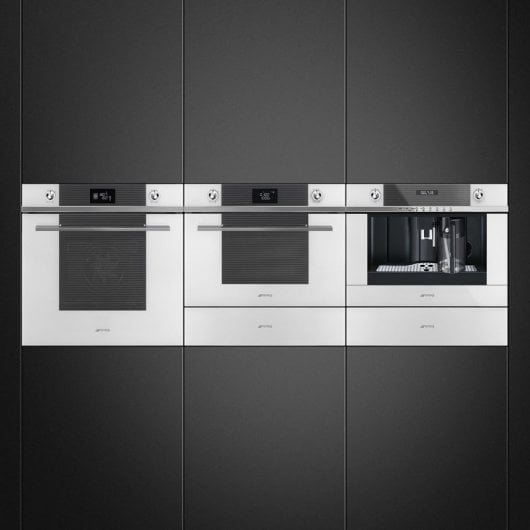 Smeg CMS4101B Cafetera Integrable 60cm Blanca