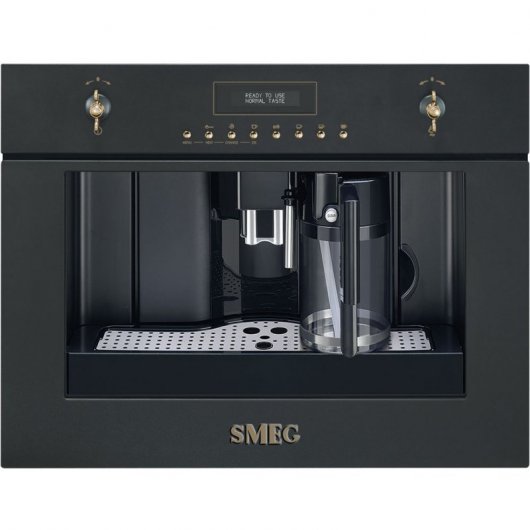 Smeg Colonial CMS8451A Máquina de Café Encastrável 60cm Antracite