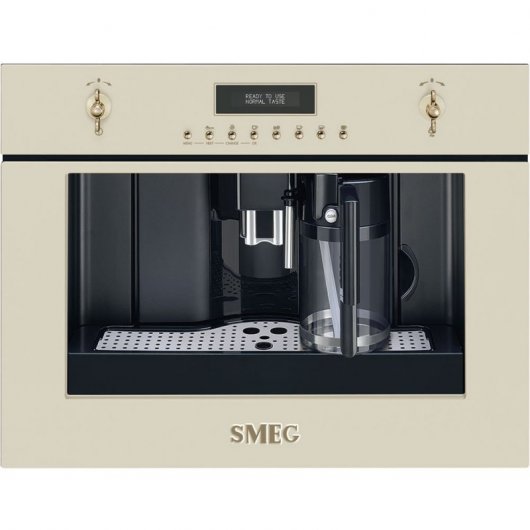 Smeg Colonial CMS8451P Máquina de Café Encastrável 60cm Creme