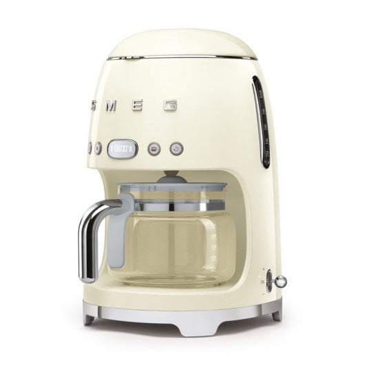 Smeg Macchina da Caffè Filtro 50's Style – Panna LUCIDO – DCF02CREU