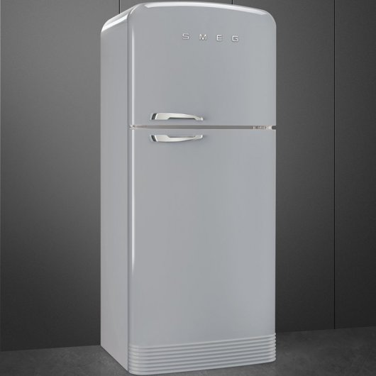 Smeg FAB50RSV Frigorífico Dos Puertas A++ Plata