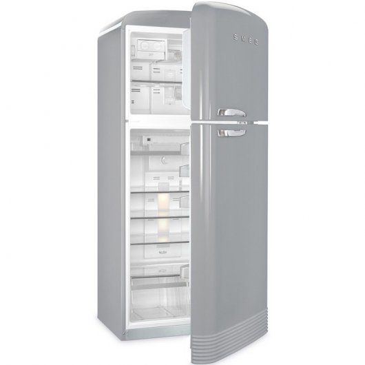 Smeg FAB50RSV Frigorífico Dos Puertas A++ Plata